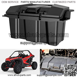 UTV Cargo Box for RZR PRO, Forward Poly Water Resistant 73 QT Forward Cargo Storage Box for Polaris RZR PRO XP LE 4 2020-2021 Accessories, Replacement #2883751