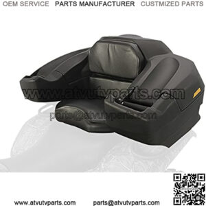(66010) ATV Rear Storage Box and Lounger-Integrated Lock Helps Deter Theft-Mounting Hardware Included-Easily Mountable to Most Tubular Racks