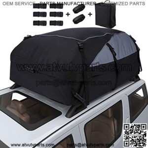Car Top Carrier 20 Cubic Feet Waterproof Cargo Carrier Heavy Duty Traps Rooftop Cargo Carrier for All Vehicles Cargo Bag Storage Luggage