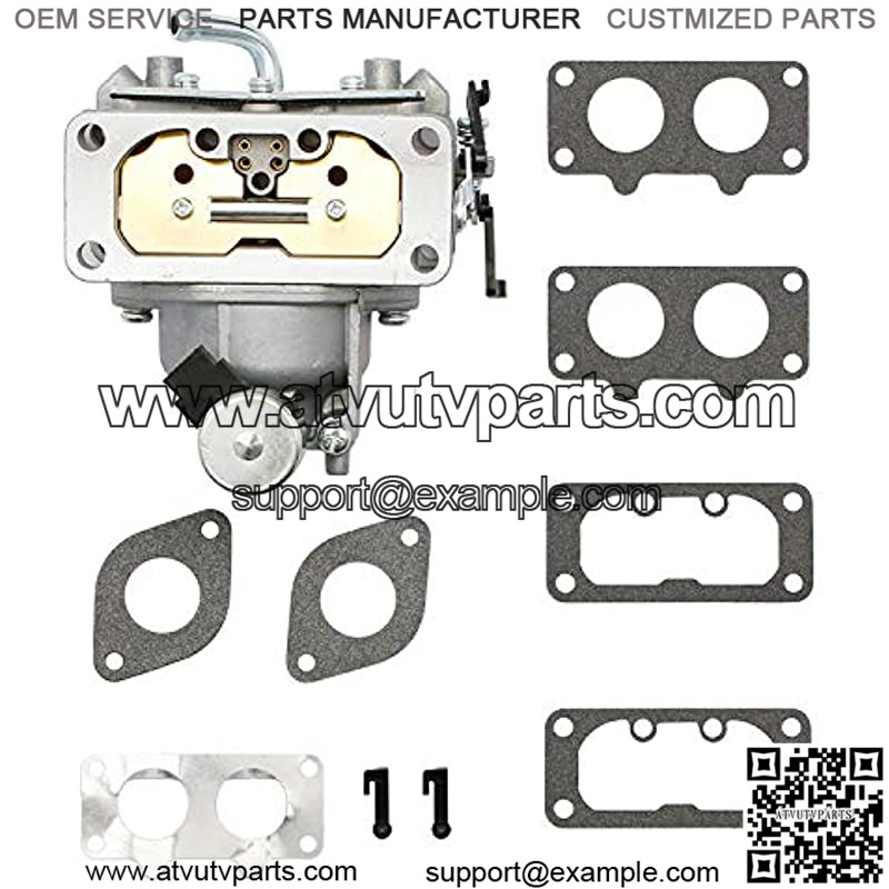 Carburetor with Gaskets for Kawasaki FH641V FH661V FH721V FX850V 22 HP Engine Carb Replaces# 15004-1010, 15004-7024, 15004-0757, 15004-1005