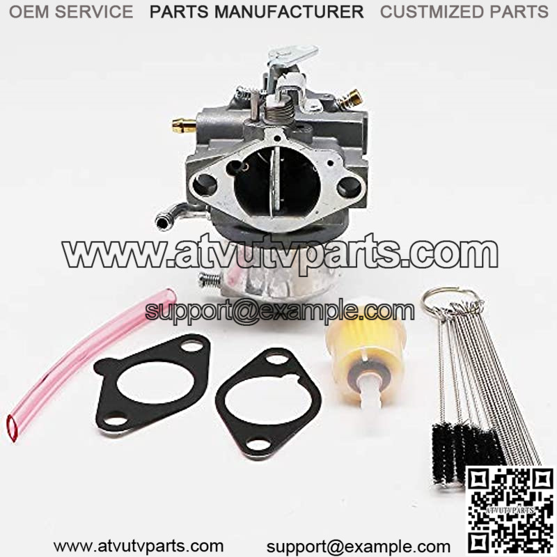 Carburetor for Kawasaki 15003-2796 FB460V-AS38 FB460V-MS08 Engines with Gaskets Carbon Dirt Jet Cleaner Tool Kit Fuel Filter