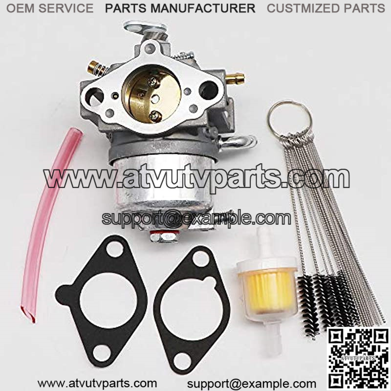 Carburetor for Kawasaki 15003-2796 FB460V-AS38 FB460V-MS08 Engines with Gaskets Carbon Dirt Jet Cleaner Tool Kit Fuel Filter - Image 2