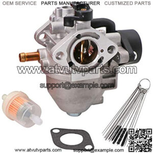 Carburetor for Kawasaki 15004-0951 15004-0833 15004-2071 FJ180V-AM00 AM11 AM12 AM17 Engines with Gasket Fuel Filter & Carbon Dirt Jet Cleaner Tool Kit Durable