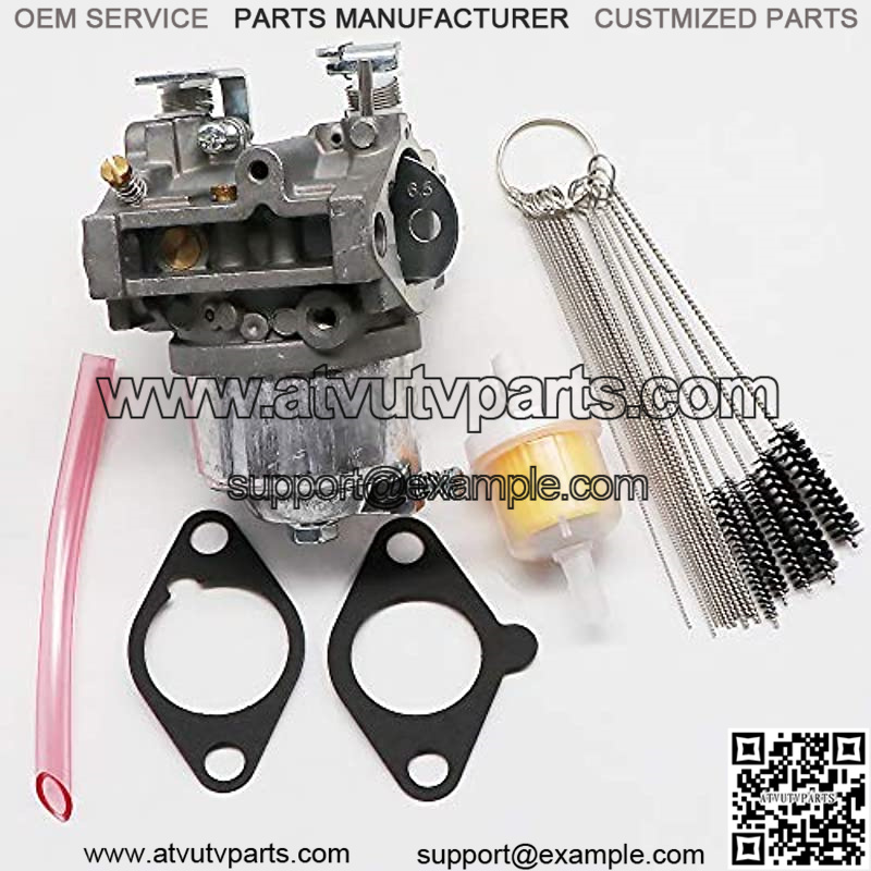 Carburetor for Kawasaki 15003-2349 FC420V 4 Stroke Engines Mower with Gaskets Carbon Dirt Jet Cleaner Tool Kit Fuel Filter - Image 4
