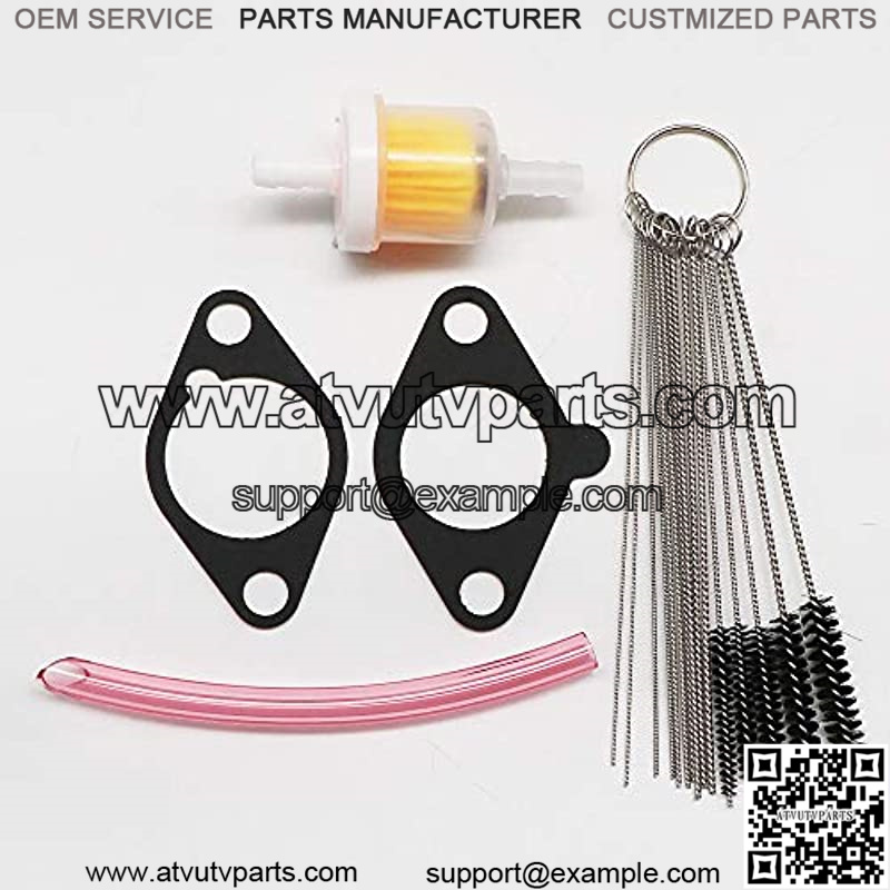 Carburetor for Kawasaki 15003-2349 FC420V 4 Stroke Engines Mower with Gaskets Carbon Dirt Jet Cleaner Tool Kit Fuel Filter - Image 5