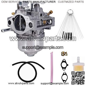 Carburetor for Kawasaki FB460V 4 Stroke Engine 15003-2796 15003-2777 Carb with Gaskets Filter Clamp Fuel Line Cleaner Tool Kit