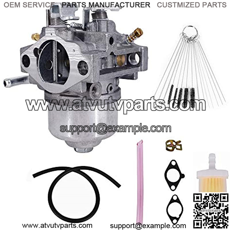 Carburetor for Kawasaki FB460V 4 Stroke Engine 15003-2796 15003-2777 Carb with Gaskets Filter Clamp Fuel Line Cleaner Tool Kit