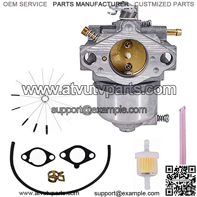 Carburetor for Kawasaki FB460V 4 Stroke Engine 15003-2796 15003-2777 Carb with Gaskets Filter Clamp Fuel Line Cleaner Tool Kit - Image 5