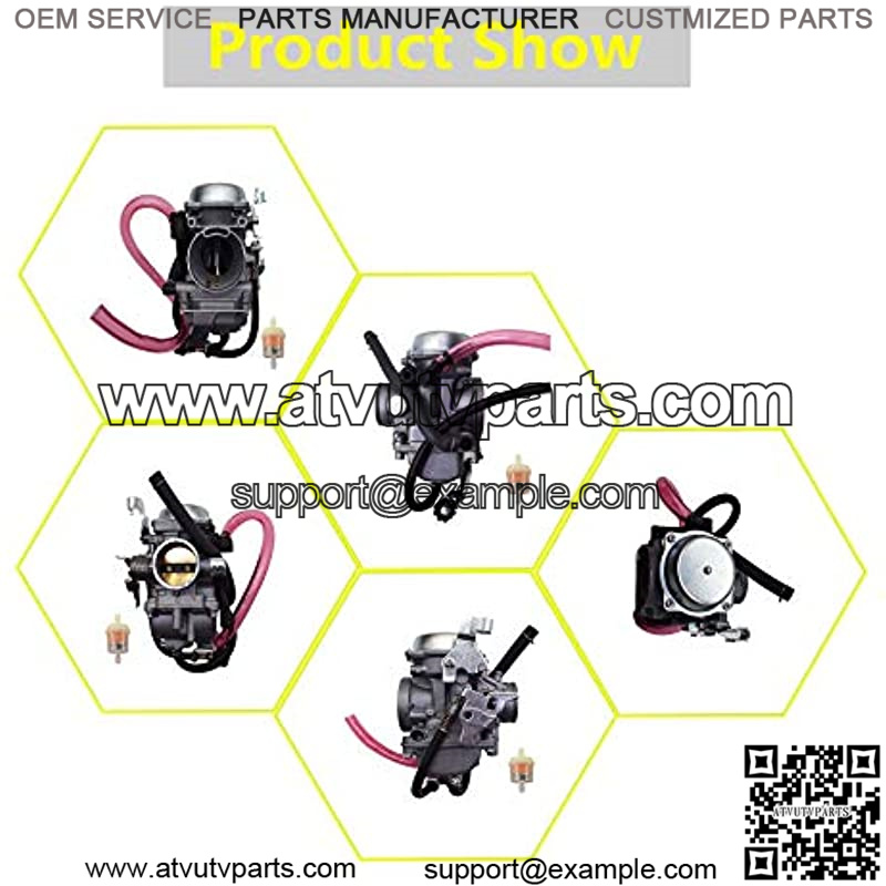 Carburetor Replacement for Kawasaki 1987-2003 Mojave 250 KSF250A 1986-2004 Bayou 300 KLF300B KLF300C 4x4 KLF300A Carb - Image 2