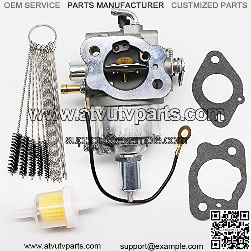 Carburetor for Kawasaki FH500V Engines Replace OE Part # 15003-7037, with Gaskets Fuel Filter Carbon Dirt Jet Cleaner Tool Kit - Image 2