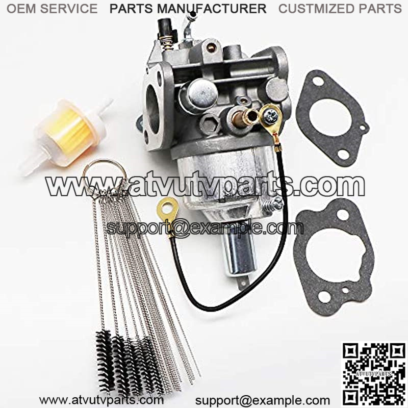 Carburetor for Kawasaki FH500V Engines Replace OE Part # 15003-7037, with Gaskets Fuel Filter Carbon Dirt Jet Cleaner Tool Kit - Image 4