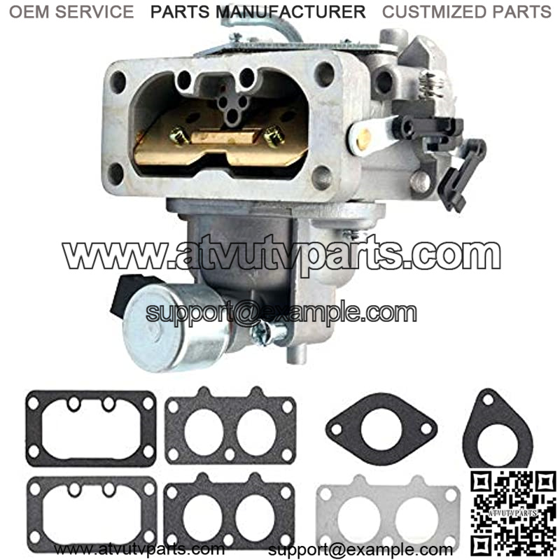 Carburetor with Gasket Compatible with Kawasaki Nikki FH661V FH641V 22HP Replaces some FH680V,15004-0760,150041008,15004-1008,15004-0763,15004-7024,15004-1010