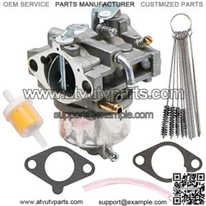 Carburetor for Kawasaki Mule 2500 2510 2520 1993-2000 Replace OE Part # 15003-2509 with Gaskets Carbon Dirt Jet Cleaner Tool Kit Fuel Filter