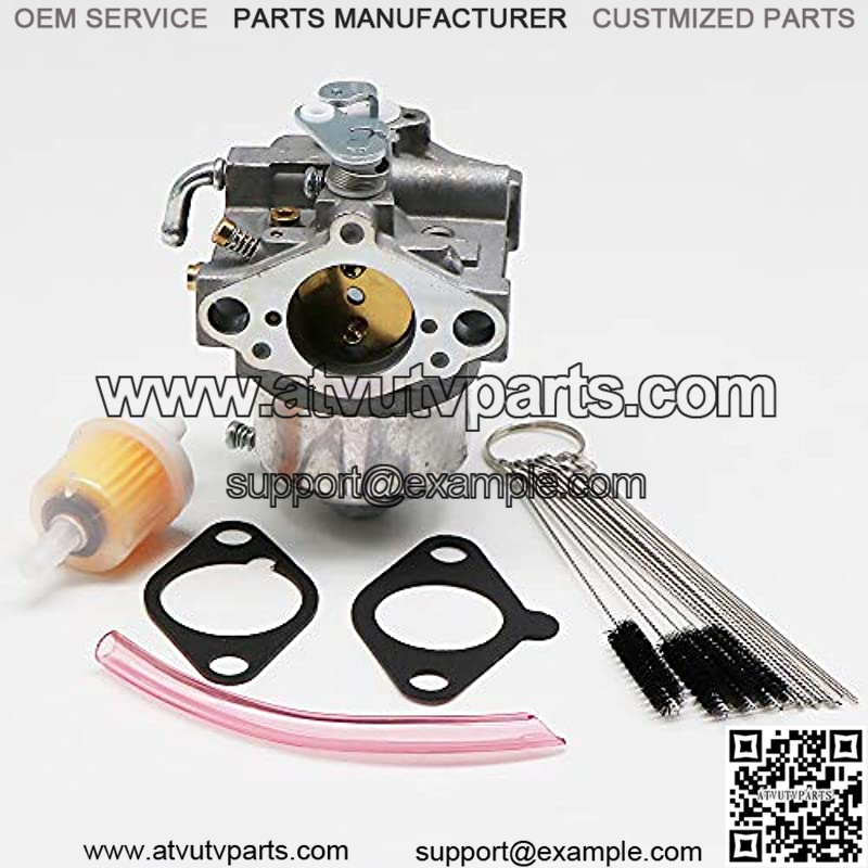 Carburetor for Kawasaki Mule 2500 2510 2520 1993-2000 Replace OE Part # 15003-2509 with Gaskets Carbon Dirt Jet Cleaner Tool Kit Fuel Filter - Image 2