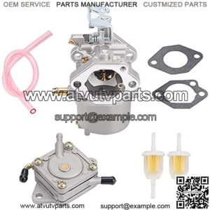 FE350 Carburetor 101905901 Replacement for Club Car Golf Cart Precedent Turf Carryall 1996-UP Carb 1016441-01 1018059-01 1019059-01 1035245-01 1016438 1016439 1016440 1016441 with Fuel Pump