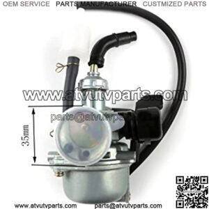 19mm PZ19 Carb Hand Choke Carburetor For Kawasaki KFX 50 70 90 110 ATV Honda Yamaha TaoTao SUNL Coolsports AIM-EX Roketa Kazuma