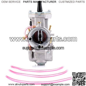 Carburetor Fits for Kawasaki KX100 KX80, for Suzuki RM65 RM80 RM85 RM85L, for Yamaha DT100 DT125 DT175 YZ100 32mm Complete Carb Carburetor,20% coupon applied at checkout,with coupon