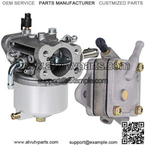 Carburetor with Fuel Pump Compatible with EZ Go/EZGO Golf Carts 295 cc 4 Cycle Engine 1994-2003