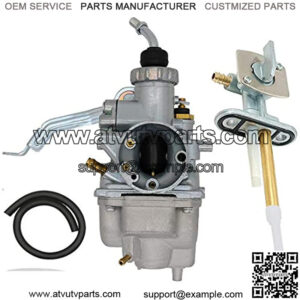 DRZ 125L Carburetor and Fuel Switch Valve Petcock fit for 2003-2009 SUZUKI DRZ 125 DRZ125L DRZ 125L,2003-2005 Kawasaki KLX 125 Motorcycle by KAKO