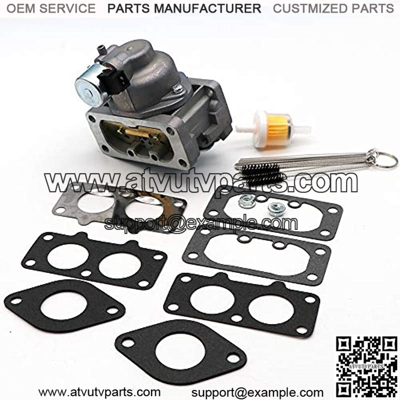 Carburetor For Kawasaki FH721V series Engines Mower Tractor, Replace OEM 15004-0757 15003-7094, 15004-1005,With Carbon Dirt Jet Cleaner Tool Kit Mounting Gaskets - Image 2