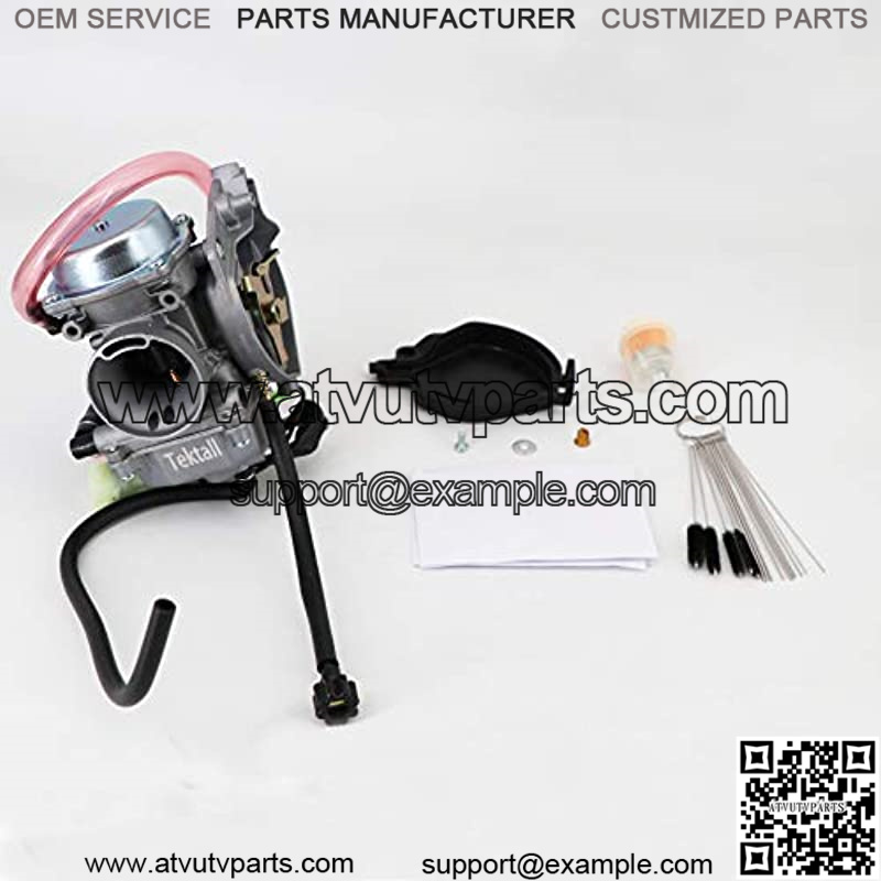 Carburetor For Kawasaki KVF300 KVF 300 Prairie 300 2X4 4X4 1999-2002 ATV KVF300B KVF300A OE # 15003-1437 with Carbon Dirt Jet Cleaner Tool kit - Image 2