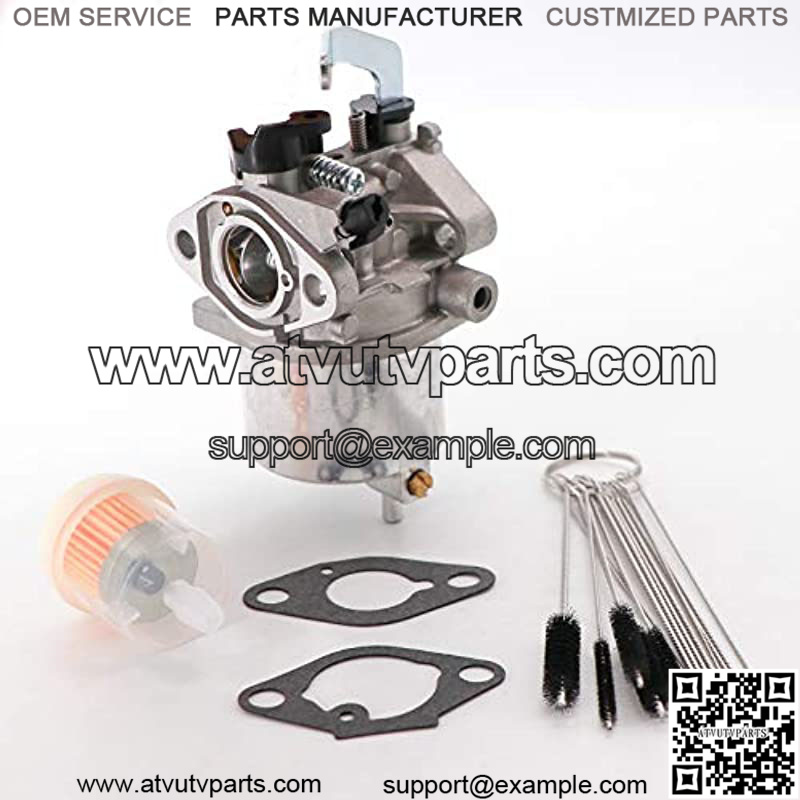 Carburetor for Kawasaki 15003-2718 15003-2497 FE120 4 Stroke Engines with Mounting Gaskets Fuel Filter & Carbon Dirt Jet Cleaner Tool Kit Durable - Image 2
