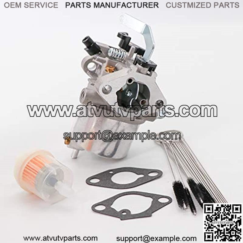 Carburetor for Kawasaki 15003-2718 15003-2497 FE120 4 Stroke Engines with Mounting Gaskets Fuel Filter & Carbon Dirt Jet Cleaner Tool Kit Durable - Image 3