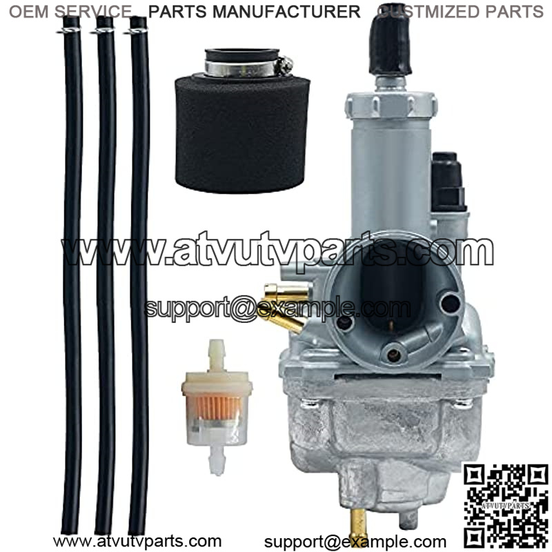 Carburetor for Kawasaki Bayou 220 KLF220 KLF 220A1988-1998, Bayou 250 KLF250A 2003-2011 Carb with Air Filter