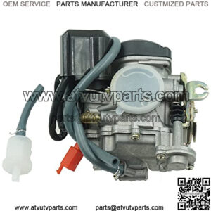 1-073-1 GY6 49cc 50cc 80cc 100cc 20mm Big Bore CVK Carburetor with Electric Choke for Scooter Moped ATV Go Kart Quads Buggy 139QMB 1P39QMB Engine Carbs
