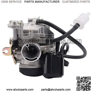 20mm Big Bore 139QMB 139QMA Carburetor Intake Manifold Air Filter Compatible with GY6 49cc 50cc 80cc PD18J PD19J PD20J Scooters Moped ATV Go Kart Quads Buggy Kymco