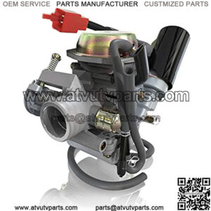 P24-CA1 PD24J Carburetor PD24J Carb for 4-Stroke GY6 125cc 150cc ATV Engines Electric Choke Motorcycle Scooter 152QMJ 157QMI