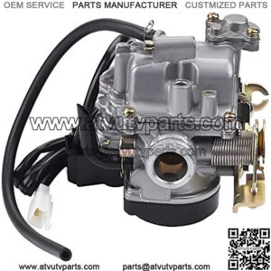 18mm PD18J GY6 Carburetor for 139QMB 139QMA 49CC 50CC Kymco Baja Lance Peace Eagle Scooter Moped Motorcycle ATV Go Kart