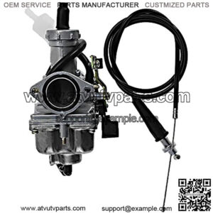 Carburetor Fits for HONDA TRX250EX SPORTRAX 250 2001-2005 w/Throttle Cable Fuel Filter