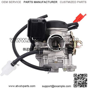 GY6 Carburetor for 49CC 50CC 80CC 139QMB 4 Stroke Go Kart Moped Scooter 20MM Carb