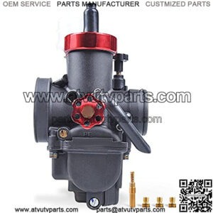 Racing Parts 28mm Motorcycle Carburetor 150CC Dirt Bike Carburetor Kit PE28mm Carburetor With Carburetor Jets Fit YAMAHA SUZUKI KYMCO Motorcycle GY6 Scooter ATV Dirt Bike SSR TTR Apollo