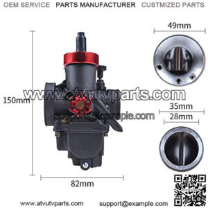 Speed Modified Carburetor Kit PE28MM CG Intake Manifold Throttle Line Handlebar 48MM Air Filter Fit Motorcycle CG Engine SSR Lifan Apollo Dirt bike 150CC-250CC