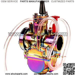 PWK Carburetor Motorcycle 4T Stroke Engine Parts Scooters Dirt Bike ATV 28 30 32 34mm with Power Racing Moto (28mm) ??