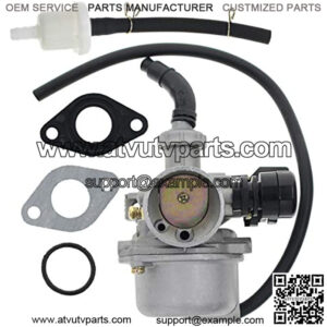Alloy Carburetor PZ19 Carb for 50cc 70cc 90cc 110cc 125cc 135 cc ATV Quad Carb