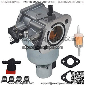 Carburetor 15004-7060 15003-7100 Replace for Kawasaki FH580V 19Hp Engine Exmark Replacement for 235 Mower