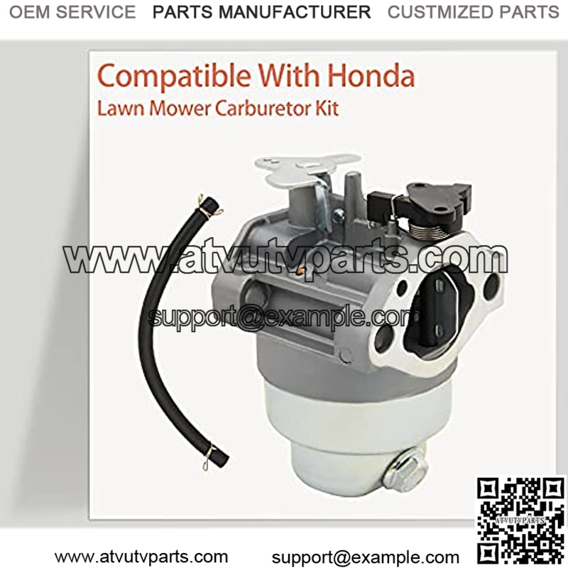 GCV160 Carburetor, Compatible with GCV160A GCV160LA GCV160LE HRB216 HRR216 HRS216 HRT216 HRZ216 Lawn Mower GCV160 Carburetor kit + Air Filter Spark Plug Recoil Pull Starter Ignition Coil - Image 4