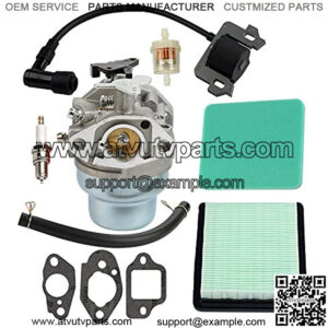GCV160 Carburetor with Ignition Coil for GCV160A GCV160LA GCV160LE Replaces HRB216 HRR216 HRS216 HRT216 HRZ216 carb