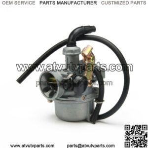 19MM PZ19 Carb Cable Choke Carbrettor For 70cc-110cc Dirt Bike ATV Motorcycle