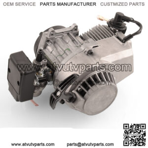 49CC trot 2-stroke engine mini motorcycle accessories hybrid oil-powered hand-pull start aluminum hand-pull