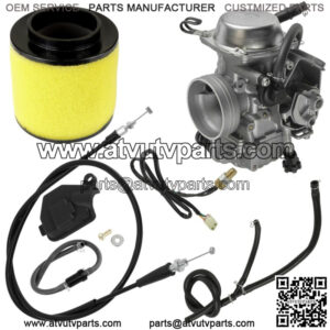 Carburetor Cable & Filter for Honda TRX350FE FourTrax Rancher 2000-03