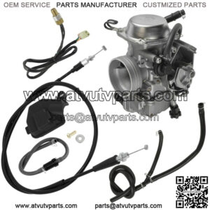 Carburator & Throttle Cable for Honda TRX350TM FourTrax Rancher 2000-2003