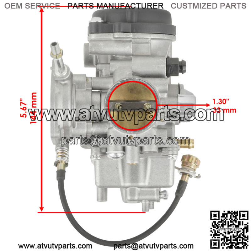 Carburetor for Yamaha Grizzly 450 YFM450 4X4 2007-2014 New Carb - Image 3