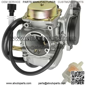 Carburetor Compatible with Suzuki LT-F400 LTF400 LTF400F Eiger 400 4x4 2x4 Manual 2002-2007