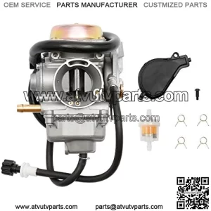 Carburetor Compatible with 2002-2007 Suzuki LT-F400 Eiger 400 Carb