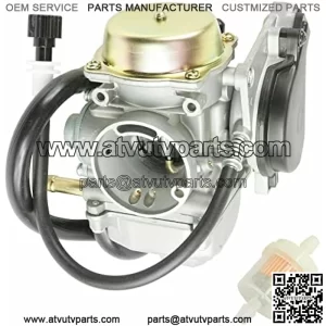 Replacement for Carburetor for Suzuki LT-F400 LTF400 LTF400F Eiger 400 4x4 2x4 Manual 2002-2007