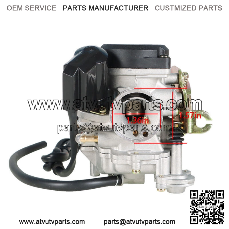 GY6 Cvk 50cc 100cc Big Bore Carb Carburetor 139QMB 139QMA Scooter Moped ATV - Image 4